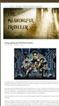 Mobile Screenshot of meaningfultraveler.com